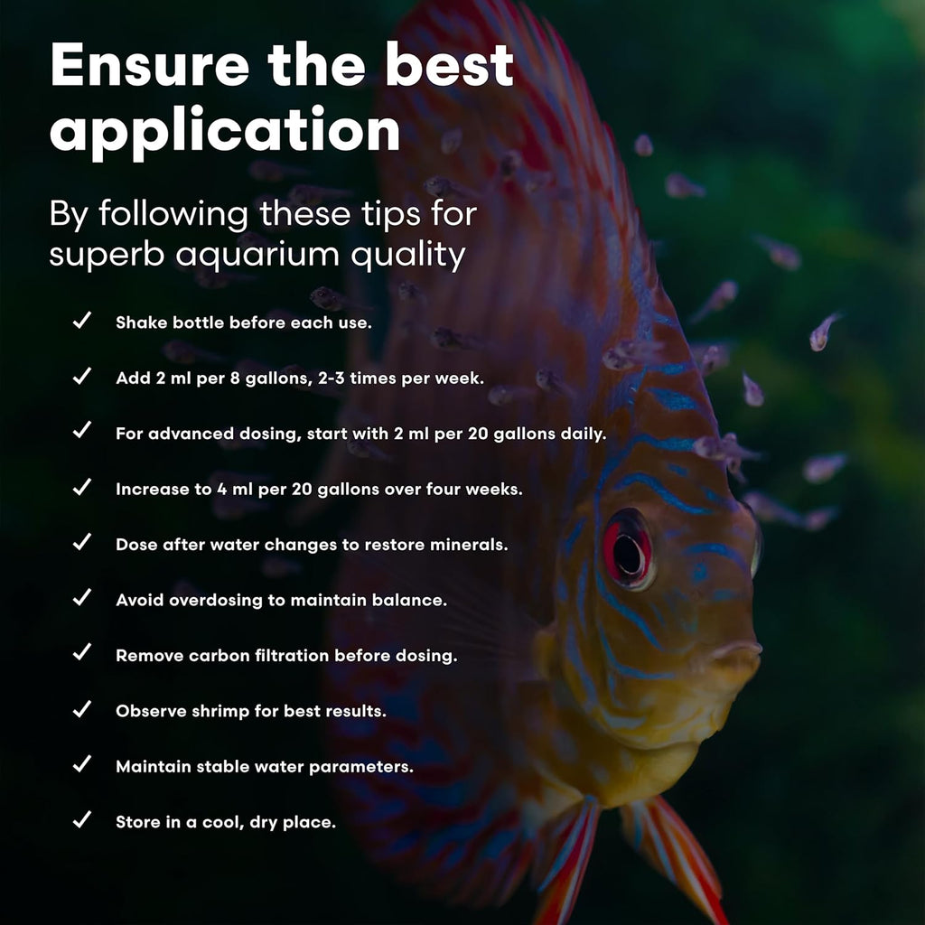 Brightwell Aquatics ShrimpCōde – Essential Trace & Minor Elements for Freshwater Shrimp, Crustaceans & Fish – Supports Molting, Coloration & Health, 500 ml