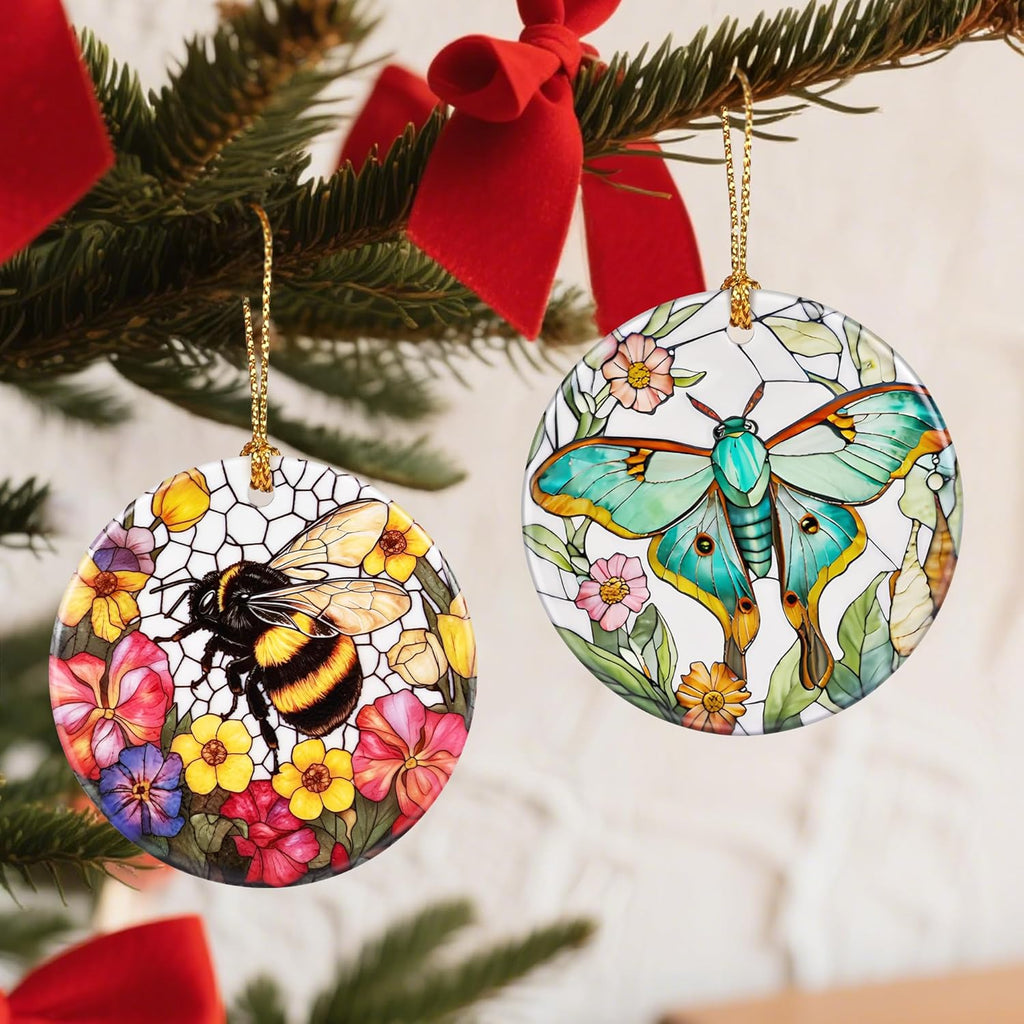 Christmas Ornaments, Butterfly Ornament, Christmas Tree Ornaments, Xmas Decorations, Holiday Decorations, Gifts for Butterfly Lovers, Holiday Party Gifts, and Xmas Gift Ideas