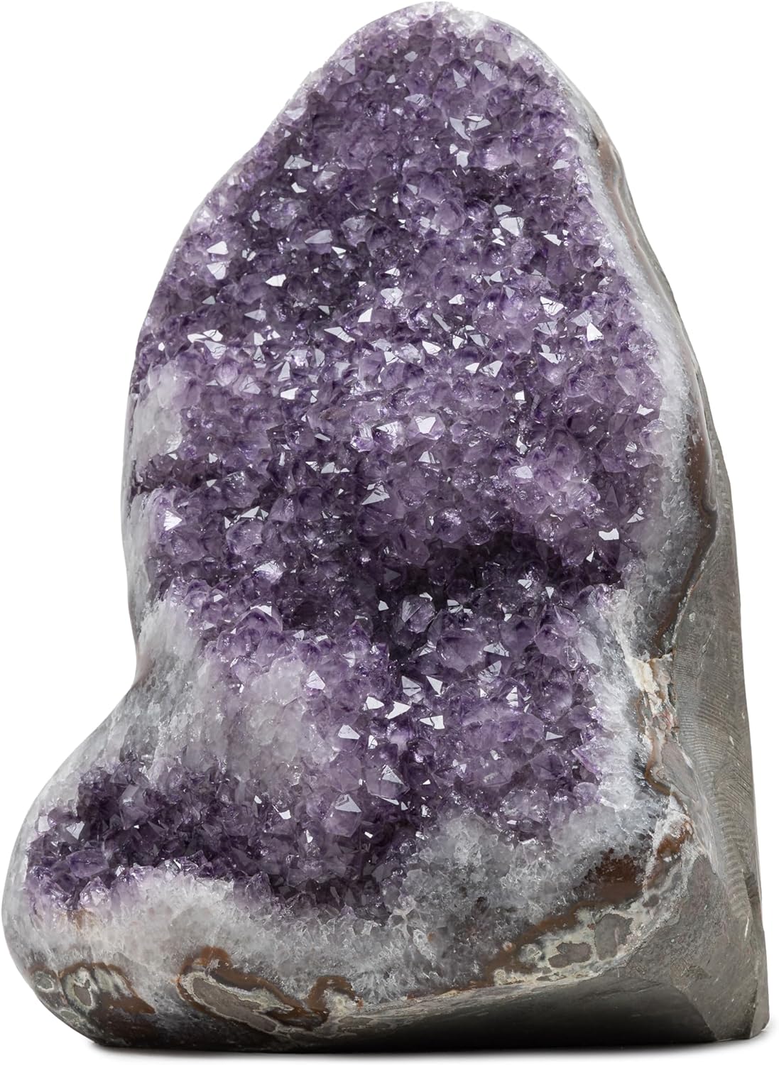 GEMS 43.2 lb Extraordinary Natural Amethyst Geode - Unique Collector´s Quality - Large Crystal Cluster Stone from Uruguay Raw Geode Quartz - Purple Color