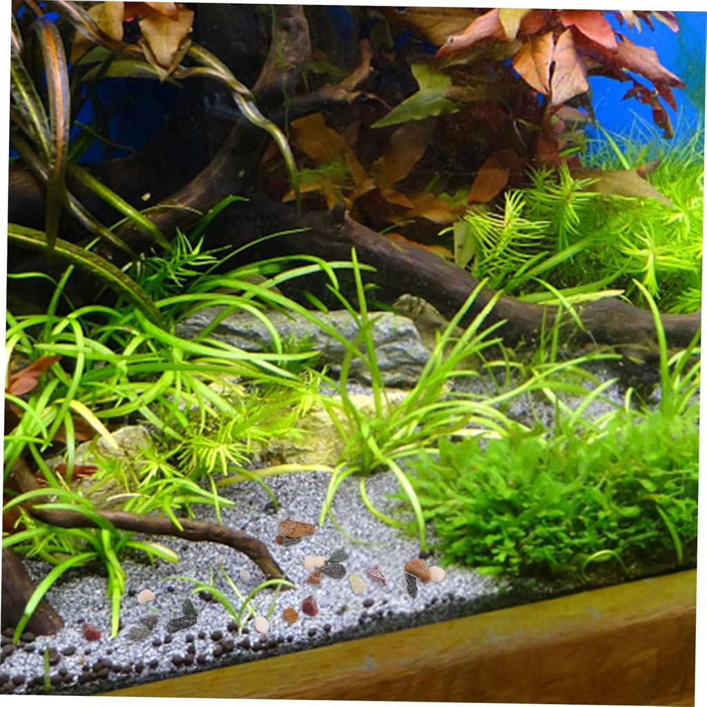 Black Sand Small Aquarium Stones Fish Tank Bottom Decorative Gravel 3-6mm Pebble Substrate