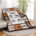 Basset Hound Blanket Basset Hound Dog Throw Blanket Gifts for Girls Women Kids Boys Adults Men Super Soft Cozy Plush Fluffy Fuzzy Fleece Blanket Home Decor 60''X80''