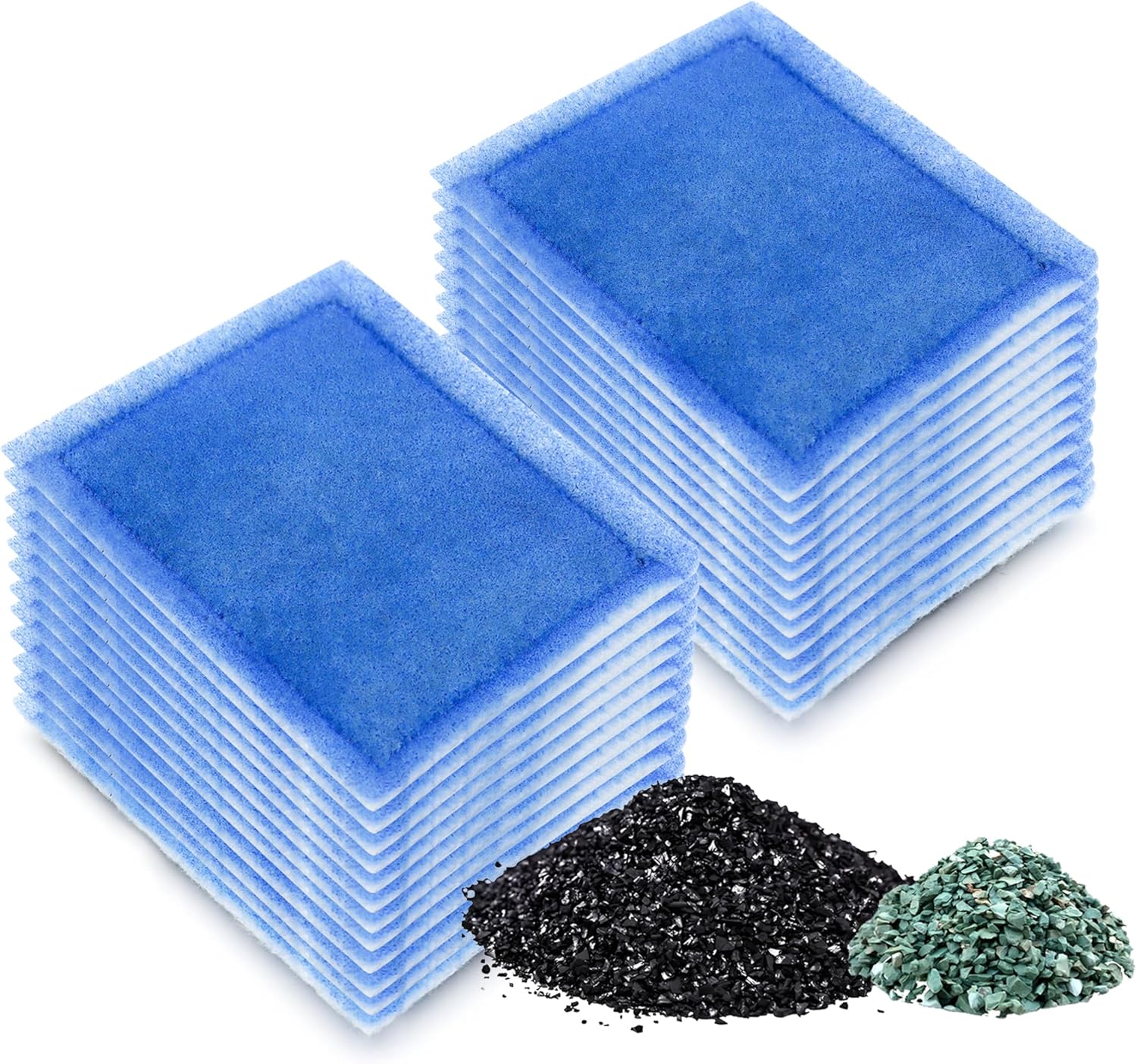 Aquarium 24 Pack Rite-Size C Filter Cartridges with Zeolite, Compatible with Penguin PRO Power Filters 275/375, Power Filters 200/350