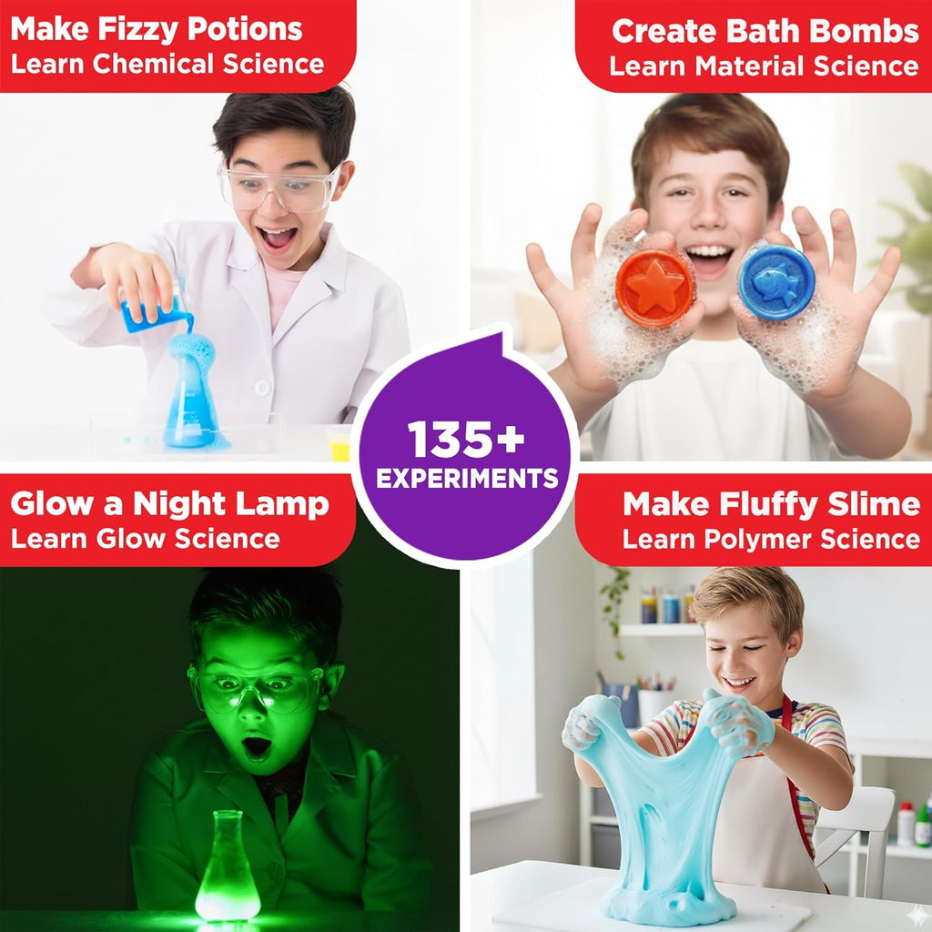 Doctor Jupiter Ultimate STEM Gift Set | Set of ‘Ultimate Science Kit’, ‘Boombox’ for Kids Ages 8+ | Birthday Gift Ideas for Boys, Girls | STEM Learning & Educational Toys for 8-10-12-14 Year Olds
