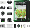 VIVOSUN Smart Grow Tent Kit Plus, 4 × 2ft 2-Plant Kit, WiFi-Integrated Automatic Control with GrowHub E42A+, 2-in-1 Tunable Spectrum LED Grow Light, 360° Ventilation & Circulation Control System