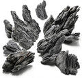 Unocho Aquarium Rocks Natural Seiryu Stone 20lb Aquascaping Rocks for Fish Tank Aquarium Landscaping Decoration Paludarium Amphibian Enclosures(3-10 Inches)