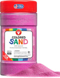 Hygloss Colored Sand for Crafts – 1 lb Bottle, Magenta – Vibrant Colorful Fine Sensory Play Sand Art Kits for Kids – Classroom Activities for Children 3 4 5 6 7 8 9 10 11 12 – Safe for Ages 3+