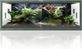 85 Gallon Reptile Tank, Front Opening Snake Tank for Easy Maintenance, Reptile Enclosure with Top Screen Ventilation 48''x24''x18''