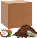 ZeeDix 10LB Compressed Coconut Fiber Substrate, 100% Organic Coconut Husk Coco Fiber Coir Brick Terrarium Bedding for Reptiles, Tortoise, Bearded Dragon, Leopard Gecko, Snake, Hermit Crabs, Tarantula