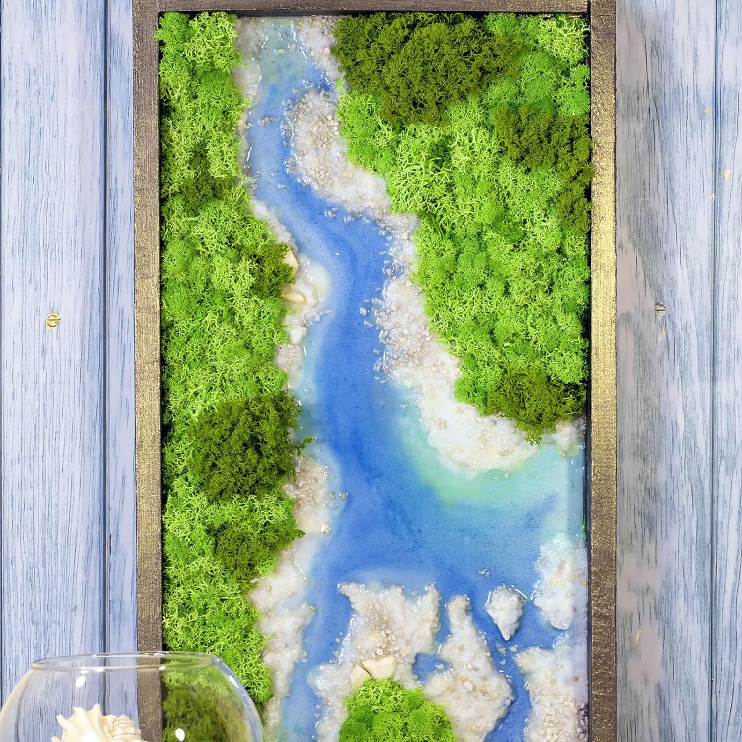 3.5 oz Artificial Moss for Plants Indoor, Fake Moss Preserved Reindeer Moss for Centerpieces Decor,Faux Moss for Moss Decor Home Decor Potted Plants Crafts Wedding Wall Decor(Pink)