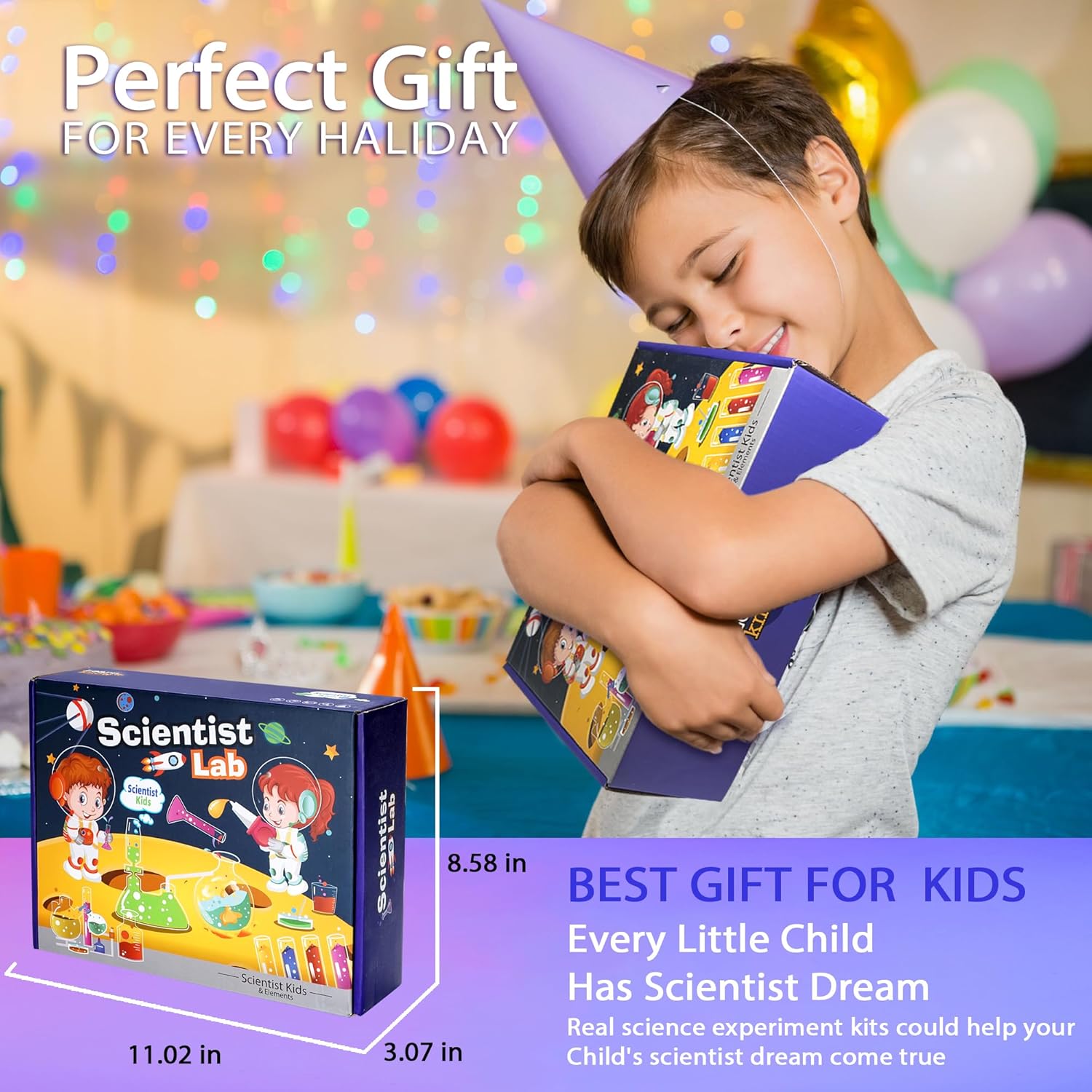 Kids Science Kit STEM Toys - Science Kits for Kids Age 6-8-12, 70 Science Lab Experiments Educational Games, 60+ PCS Science Toys, Christmas, Birthday Gift for 6-12 Year Old Boys Girls