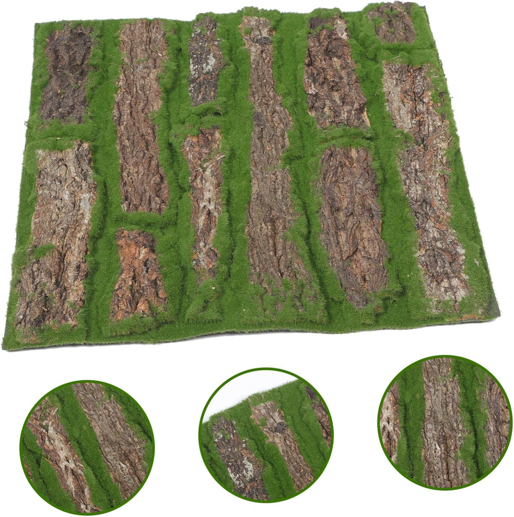 Fake Moss Turf for Micro Landscaping Realistic Artificial Moss Mat for Garden Decor Reusable and Easy to Clean for Fairy Gardens and DIY Crafts