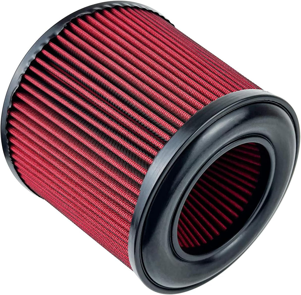 Update Magnum Force Intake Replacement Air Filter w/Pro 5R Oiled Media 6" Inlet 7" Tall Replace 24-91035