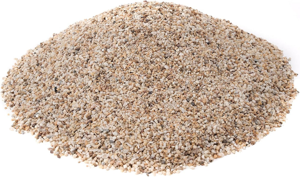 Skyflame 10Lb Silica Sand for Fire Pits and Fireplaces, Heat Proof Base Layer Decoration Under Gas Logs, Vermiculite, Lava Rock or Fire Glass for Indoor/Outdoor Decor, Gardening, Vase Filler