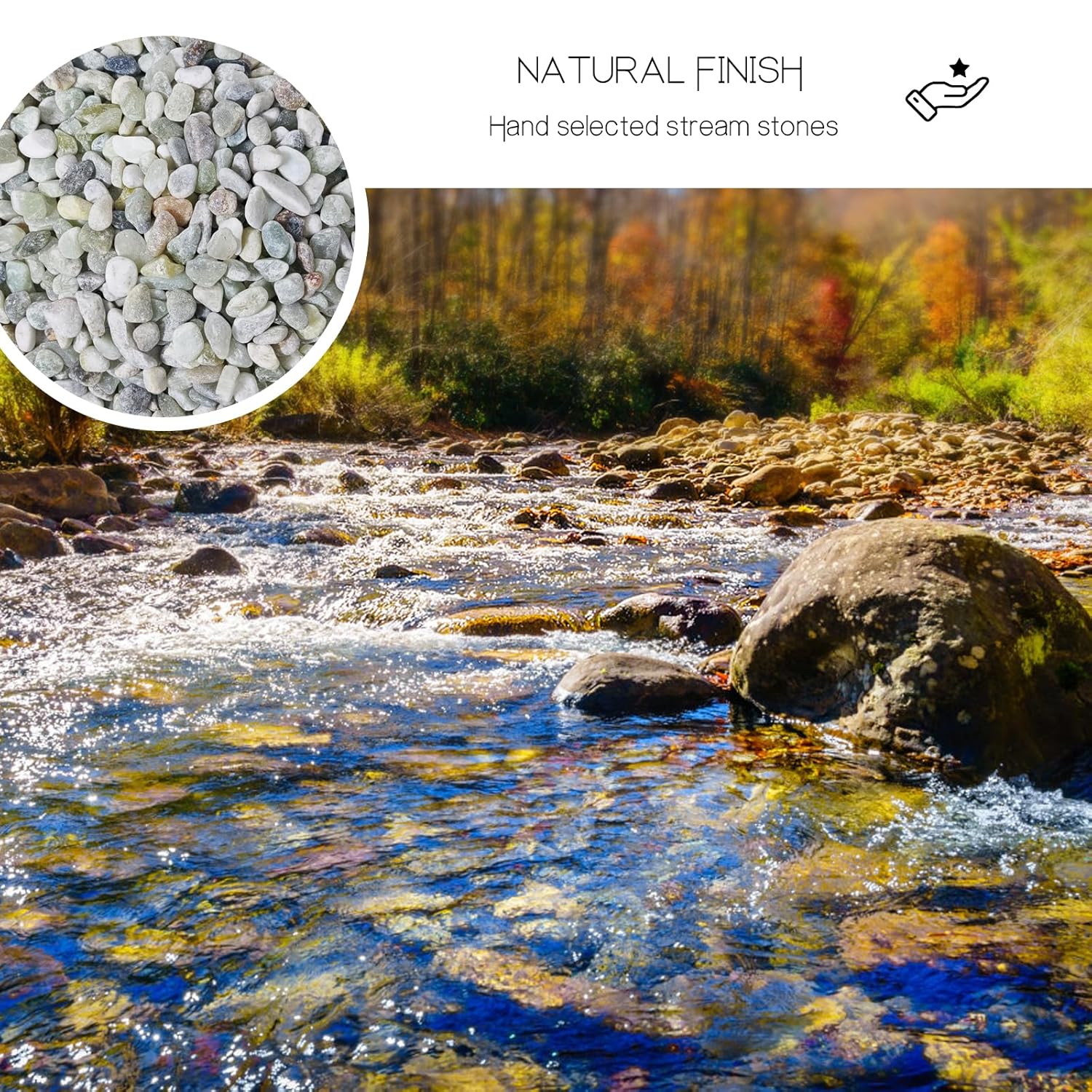 3Lb Pebbles for Indoor Plants,River Rocks for Succulent Plants,Aquarium Gravel,Decorative Stones Bonsai Garden Pebbles,Aquarium Rocks for Landscaping,Plants,Vase Fillers (Green)