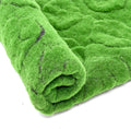 Artificial Moss Mat 3.2x3.2ft, Realistic Faux Moss Green Turf for Balcony Terrace Home Backyard Wall Window Display Indoor Outdoor Decor