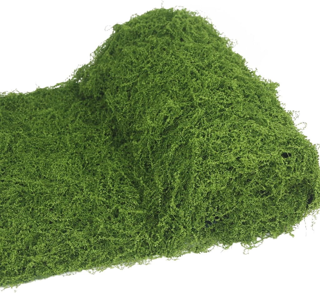 FAICOIA Moss Table Runner Fake Moss Rolls for Decoration 12" x 71" Artificial Moss for Plants Indoor Green Faux Grass for Planters Crafts DIY Table Centerpieces Fairy Garden Floral Wedding 30 x 180cm