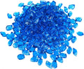 Onlyfire 1/2-Inch Polygon Fire Glass, 10 Pound Pack Glass Rock for Fireplace Fire Pit & Lanscaping, High Luster Cobalt Blue