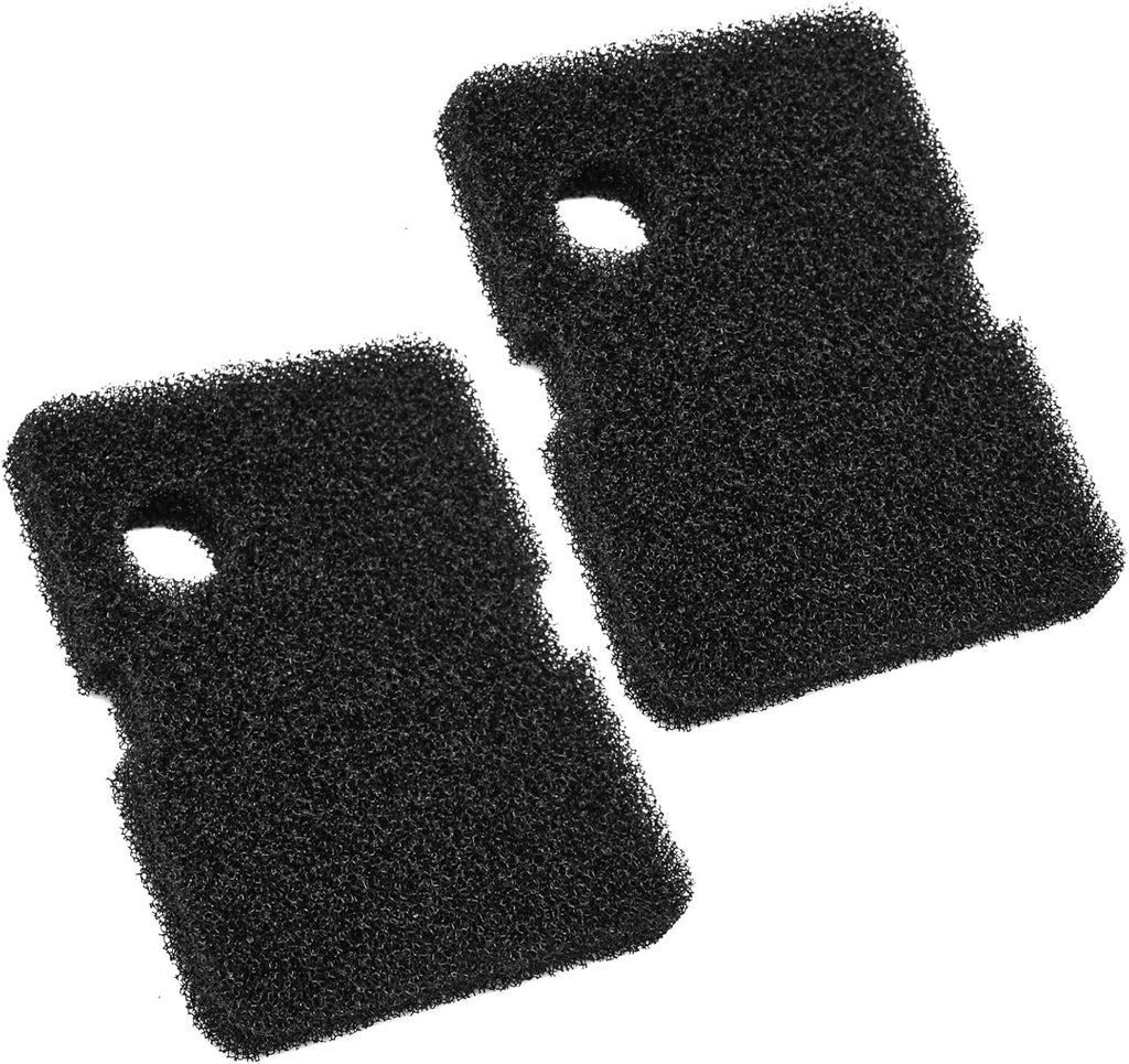 Canister Filter Media Replacement for Penn Plax Cascade 1200/1500 CCF4UL/CCF5UL Replacement Canisters Filters Bio Sponges for Aquariums Fish Tank Turtle Tank Filter Parts 2-Pack Black