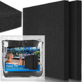 Borlech Aquarium Filter Sponge Pad, Filter Media Foam Sponges, Filter Accessories for Fish Tanks and Ponds (18.5"x18.5"x1.6", 50PPI, 2 Pack)