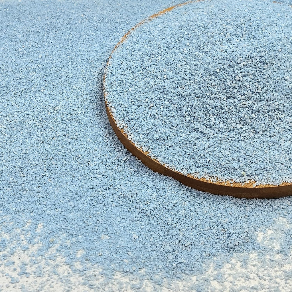 5 lbs Blue Sand, 0.4-0.8 mm Decorative Sand for Aquarium, Fish Tank, Succulents, Candle, Vase, Wedding Ceremony, Arts Crafts and Bowl Fillers