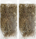 Woohome Miniature Static Grass Model Wheat Model Grass Tufts Static Artificial Grass for Train Landscape Railroad Scenery (Color 11)