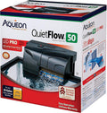 Aqueon QuietFlow 50 LED PRO Aquarium Fish Tank Power Filter For Up To 50 Gallon Aquariums