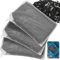 3 Pack 8 Oz Pro-C Mixed Aquarium Canister Filter Media Bag (Activated Carbon + Zeolite) for Penn-Plax Cascade Filter Parts, Also fits Eheim ECCO, Eheim Pro/Pro II, AquaClear 500 and FilStar Canisters