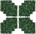 GarveeLife Artificial Grass Wall Panels 20"x20", 12 Pcs Hedge Panels with 50 Zip Ties, Sun Proected Privacy Fence Screen Fake Greenery Backdrop for Outdoor Indoor Garden Birthday Wedding Decor