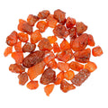 100 carats Raw Carnelian Rough Gemstone, Natural Crystals, Healing Stones, Wholesale Lot, Jewelry Making Supply, 14 to 20 mm, 8 to 10pcs