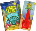 Needzo Hermit Crab Gravel Substrate with Scooper, Neon Rocks for Terrarium and Aquarium Habitats, Colors May Vary