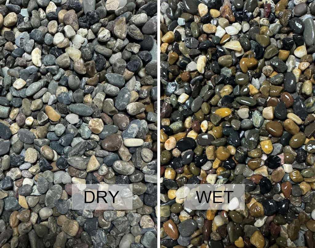 5LB 1/8-3/8 Inch Sand 100% Natural Stone Sand for Aquarium Silica Sand Decorative Sand for Landscaping Coarse Sand for Fish Tank