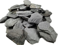 Voulosimi Natural Slate Rocks PH Neutral Stone Perfect Rocks for Aquariums, Landscaping Model,Tank Decoration,Amphibian Enclosures (3.5 LB, 1-3 inch)
