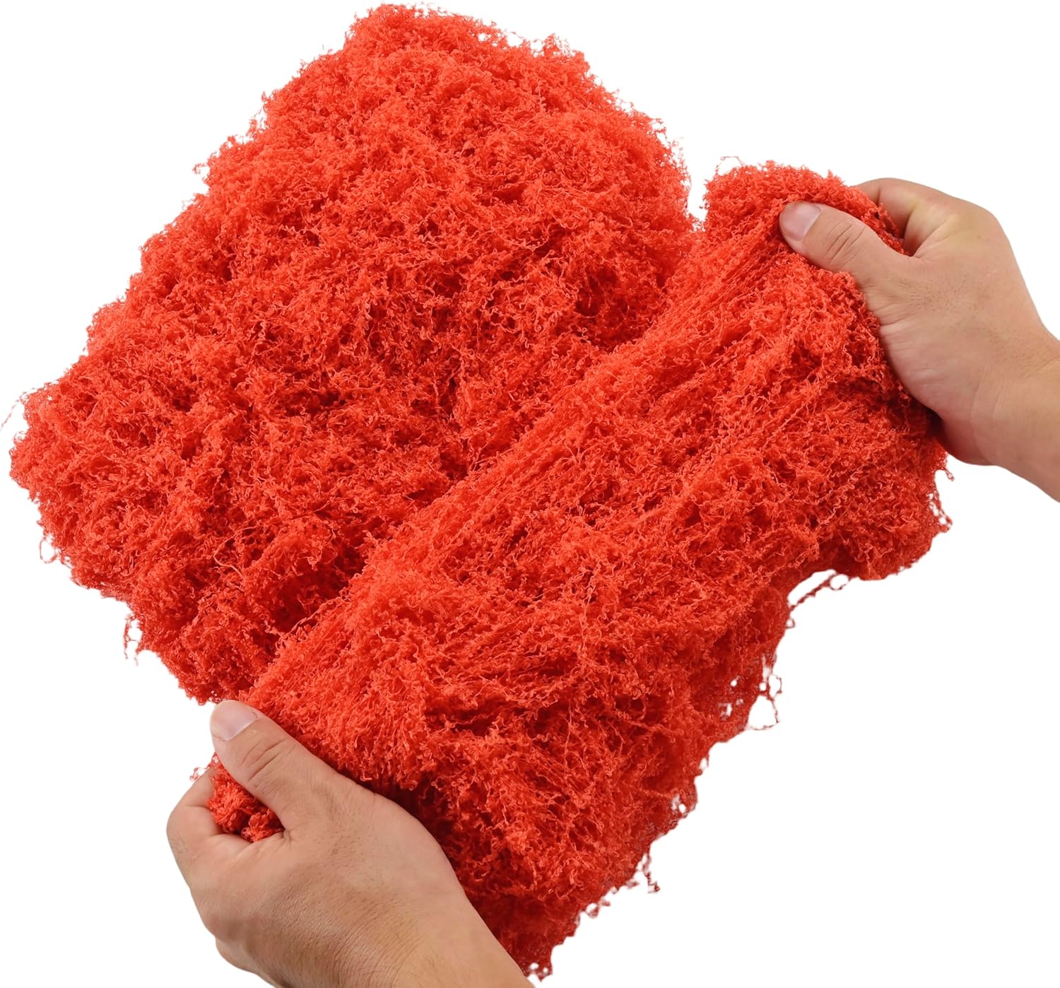 Artificial Green Moss is Used for Potted Plant Pavement, Vase Filling, Wedding Table Decoration, Glass Fish Tank, Model Landscape, Craft Moss and Fairy Garden DIY (Red 3.5oz)