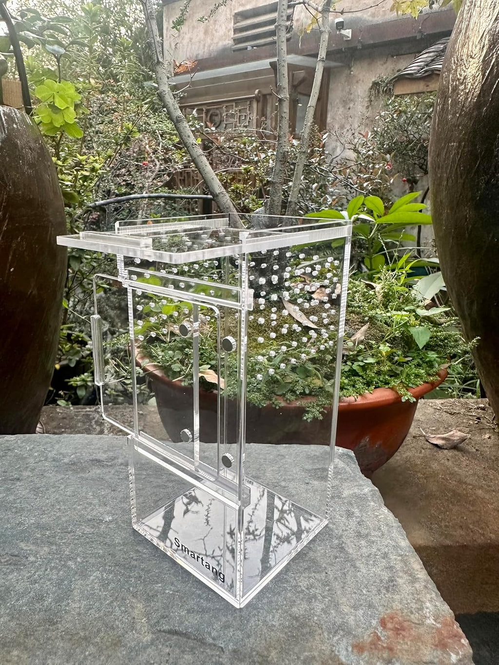 Jumping Spider Enclosure,Arboreal Tarantula Enclosure,Spider Habitat,Praying Mantis Habitat,Frog Enclosure,Insect Terrarium Bug Enclosure,Acrylic Terrarium
