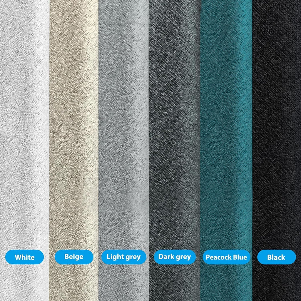 Room Divider Curtains Total Blackout Privacy Curtain Panel Room Thermal Insulated Noise Reduction Curtain for Bedroom Window Living Room Ceiling Track Curtains W 150 × H 108 in Beige.