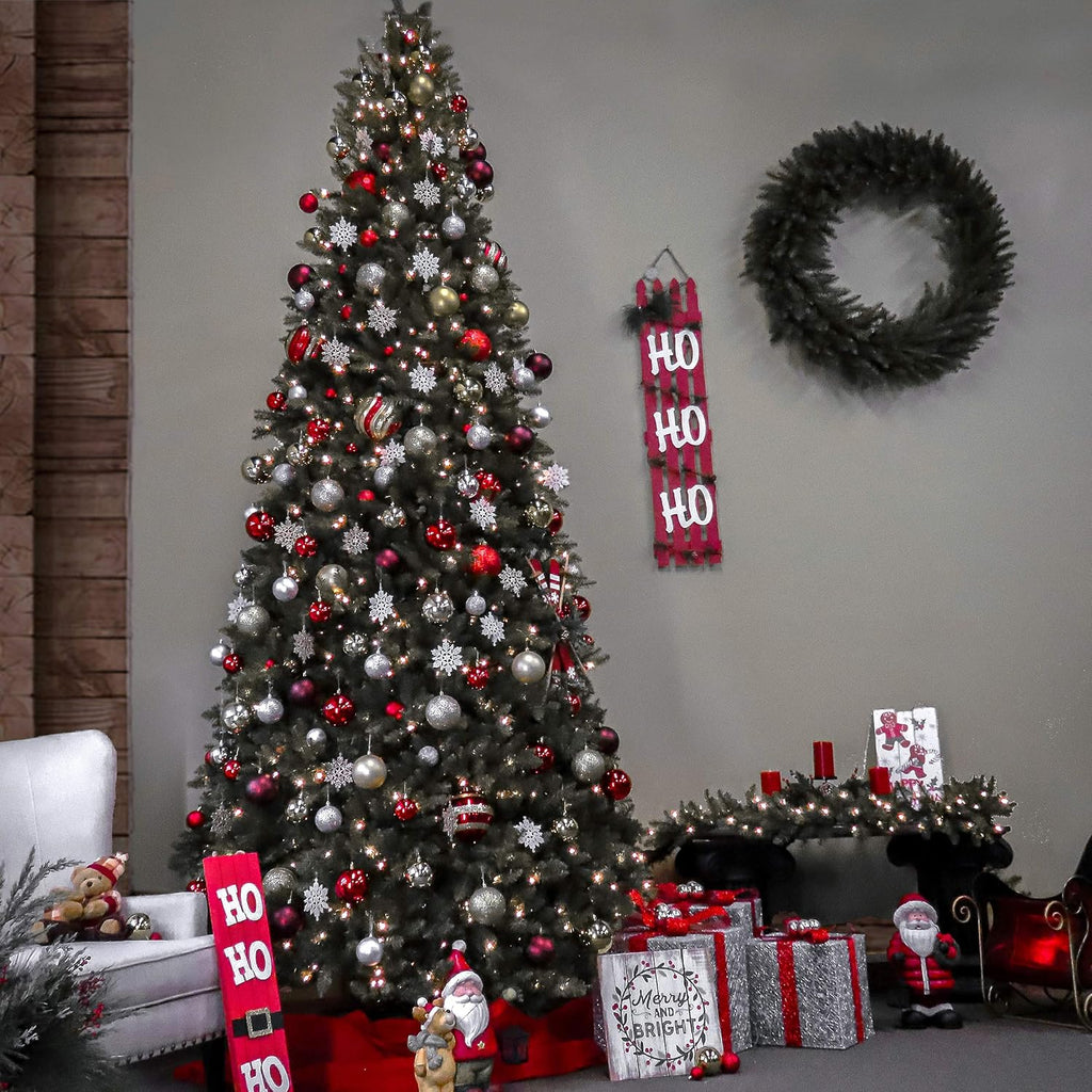 National Tree Company 10 ft Unlit Dunhill Fir Full Artificial Christmas Tree, 5,090 Tips, Includes Stand, Green