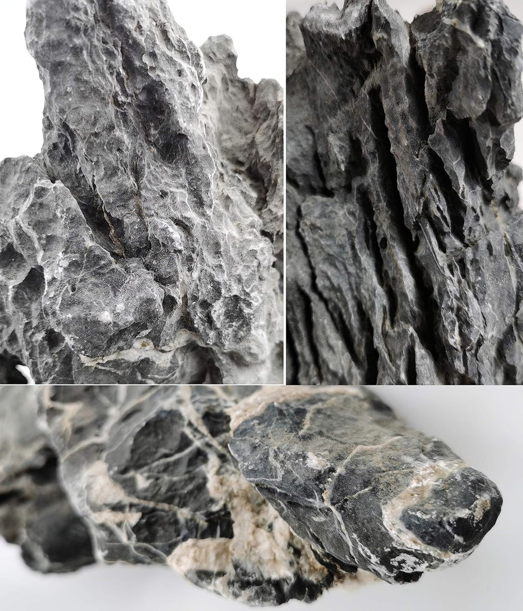 Voulosimi 18 lb Seiryu Rock Stone for Aquariums, Landscaping Model,Tank Decoration