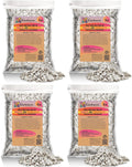 Gardenera Half and Half Mix of Perlite and Vermiculite - 20 Quart - Unlock The Secret to Thriving Plants with a Natural Soil Amendment (4 Bags of 5 Quart)