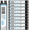 OHLECTRIC 10 Pack - Replacement for ICN1P32-SC 1 Lamp - T8 Fluorescent Ballast, Electronic Ballast Replacement 120-277 Volt, Instant Start - Standard and Energy Efficient Ballasts - UL Approved