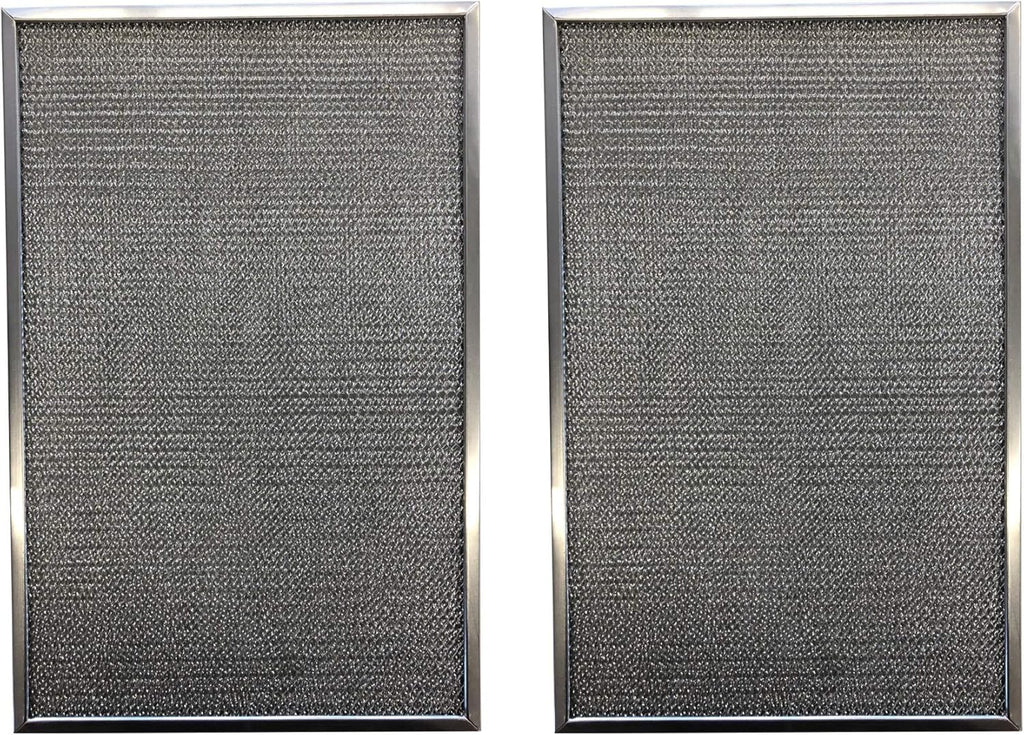 Filter Everything Replacement Aluminum Pre/Post Filter Compatible with Trion Air Cleaners HE1400, MAX5-1400, IAQ1400, AirBear – 12-1/2” x 16” x 3/8” – 2-Pack