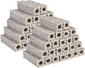 ALEGI Ceramic Bio Filter Media, Porous Media Filter Media for Sump Tank, Pond, Aquarium Fish Tank (Large 42 pcs)