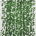 RECUTMS Fake Vines 24 Pack 173 FT Artificial Ivy Leaves Wall Decor Leaf Plants Greenery Garland Hanging Plant Vine Fake Leaf Vines for Room Garden Office Wedding Wall Decor