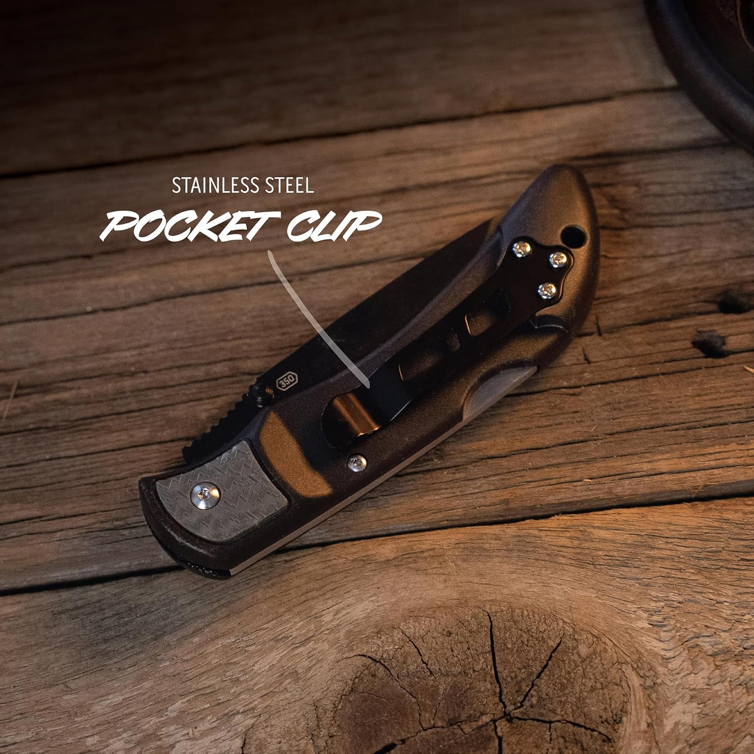 OUTDOOR EDGE 3.5" RazorLite EDC Knife. Pocket Knife with Replaceable Blades and Clip. Perfect For Hunting and Skinning Deer. Gray with 6 Blades