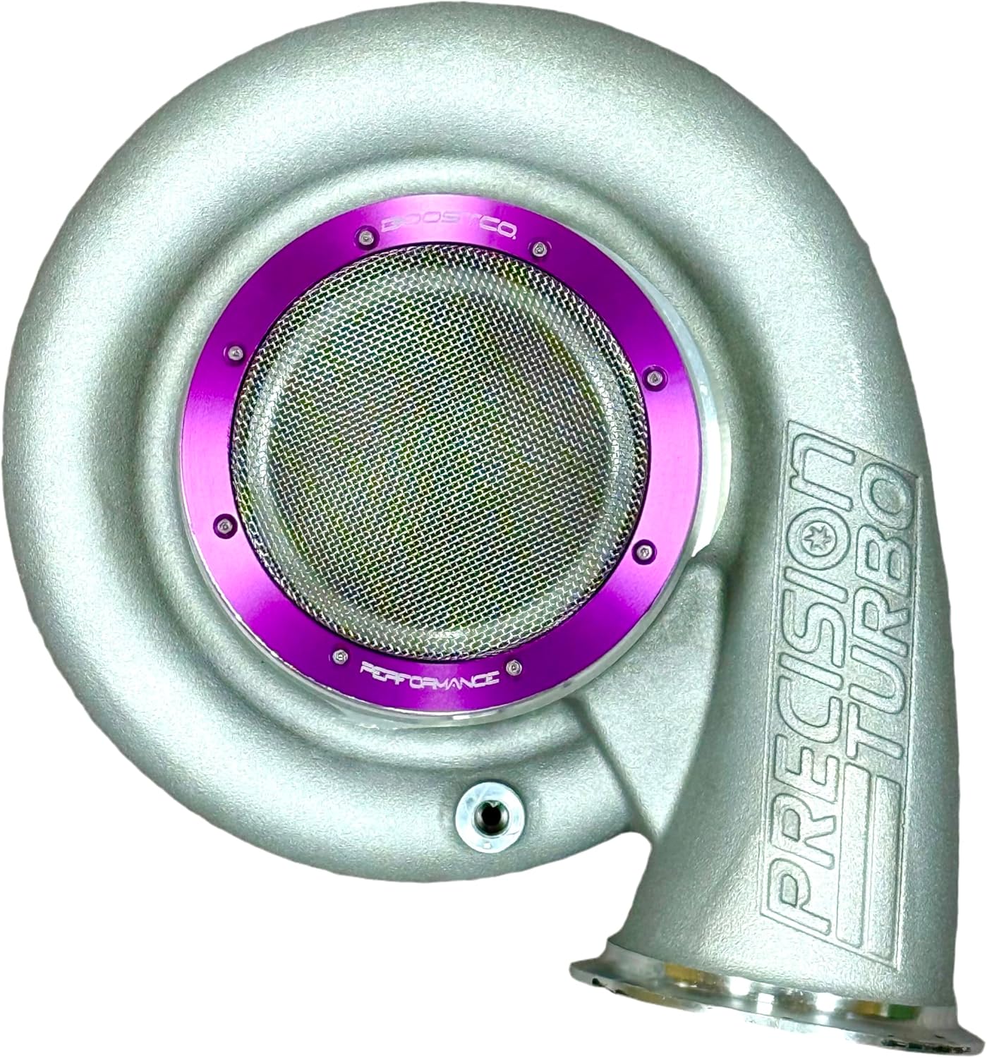 4" Turbo Inlet Screen – High Flow Stainless Mesh Filter – Cone Filter Replacement for Tight Bays & Race Builds – Street Version (Purple, 4 inch Inlet)