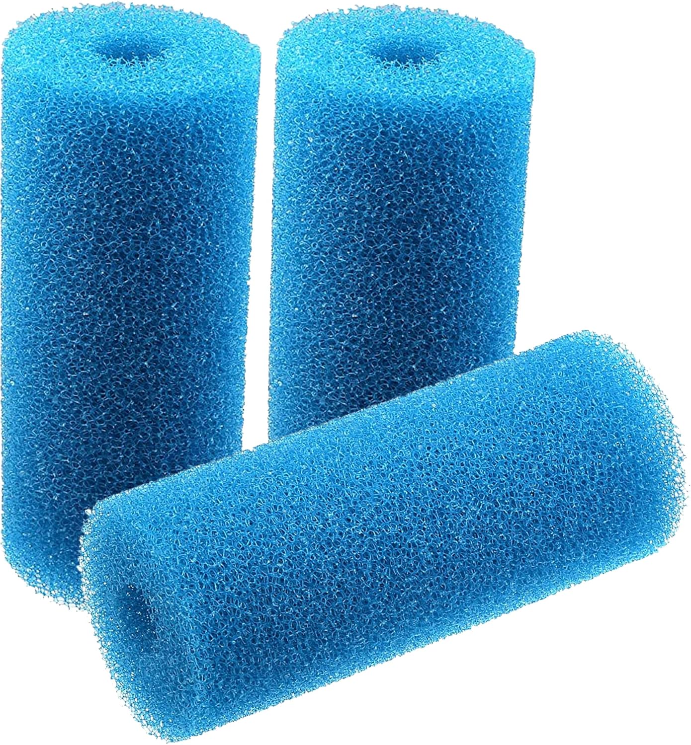 5.9″ Big Prefilter Foam Sponge Replacement Filtration Kit for Pond Aquarium Fish Tank Pad (3PCS)