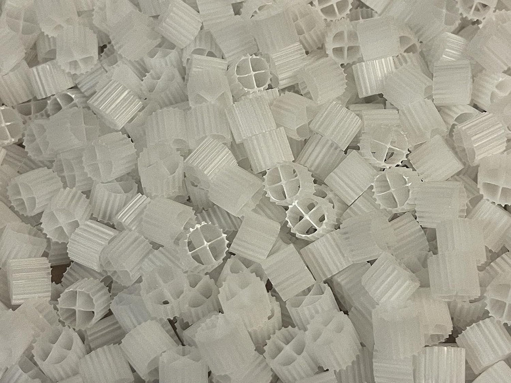K1 Bio Filter Media Moving Bed Biofilm Reactor (MBBR) for Aquaponics, Aquaculture, Hydroponics - Ponds - Aquariums by Wholesale Koi Farm, 1 Cubic Foot