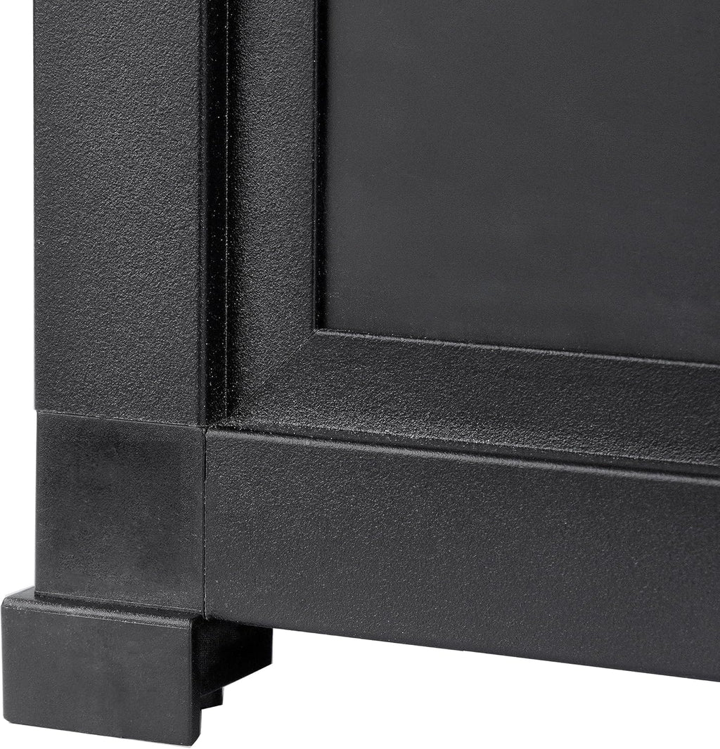 PVC Reptile Enclosure with Acrylic/PVC Door Options - 40x16x12 inch Sliding Door Tank for Bearded Dragon, Snake, Ball Python