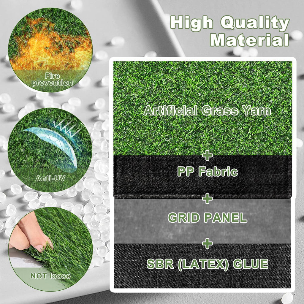 Artificial Grass Table Runners-13 x 84 Inches Faux Grass Table Runner for Golf Themed Party,Synthetic Turf Table Runner for Wedding Party, Birthday, Banquet, Baby Shower, Home Decor