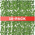 18 Pack 126 Feet Vines,Ivy,Ivy Garland,Fake Ivy,Fake Leaves,Ivy Vines,Artificial Vines,Green Vines,Leaves Room Decor,Vines for Bedroom,Wall Decor,Wedding Party