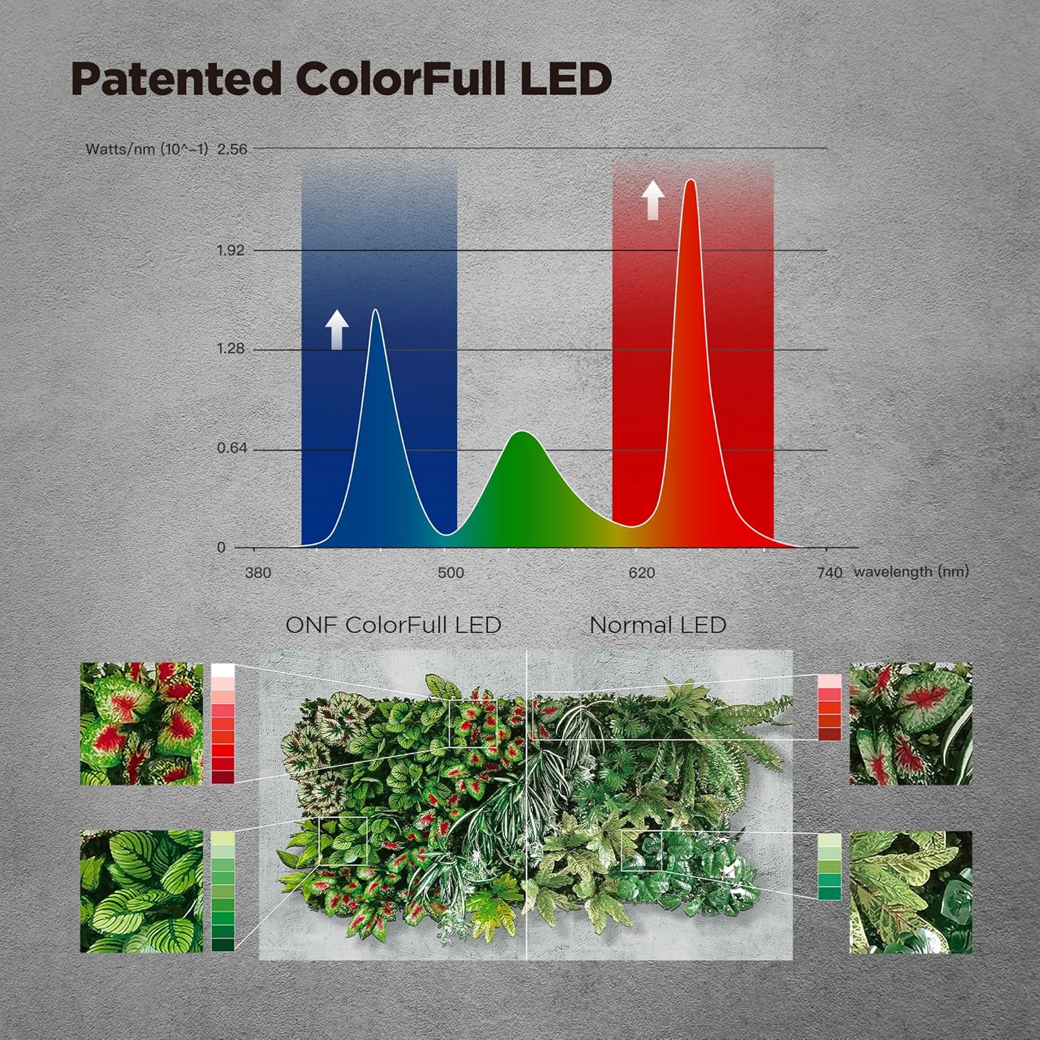 ONF Flat Nano+ 15W Full Spectrum Aquarium Light, Up to 20 Level Dimmable APP Controlled Light, IP54 Waterproof Light, Suitable for 2-9 Gallon Rimless Fish Tanks, Terrariums, & Potted Plants, Black